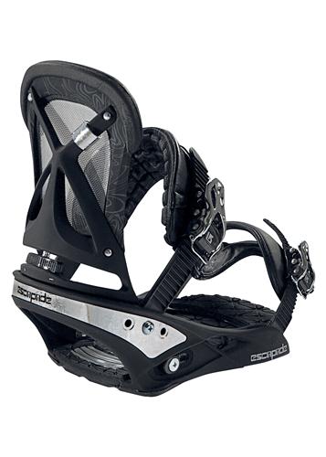 BURTON WOMEN'S ESCAPADE SNOWBOARD BINDINGS IN MATTE BLACK