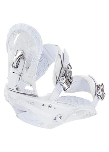 BURTON WOMEN'S STILETTO SNOWBOARD BINDINGS IN WHITE