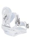 BURTON WOMEN'S STILETTO SNOWBOARD BINDINGS IN WHITE