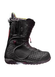 BURTON ION SNOWBOARD BOOTS IN BLACK AND RED