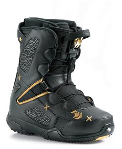 NORTHWAVE WOMEN'S FREEDOM SL SNOWBOARD BOOTS IN BLACK AND GOLD