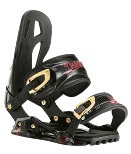 DRAKE KING SNOWBOARD BINDINGS IN BLACK