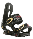 DRAKE KING SNOWBOARD BINDINGS IN BLACK