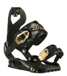 DRAKE WOMEN'S JADE SNOWBOARD BINDINGS IN BLACK