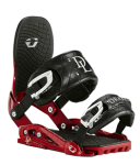 DRAKE WOMEN'S DL SNOWBOARD BINDINGS IN RED