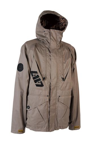 L1 PERFECT CRIME JACKET IN LED SLUB