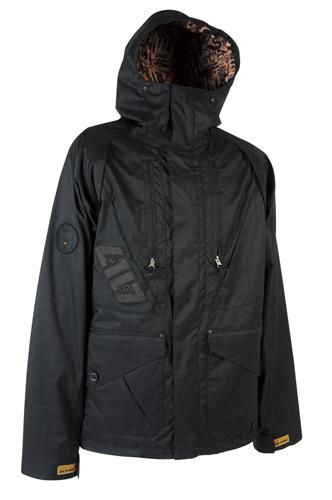 L1 PERFECT CRIME JACKET IN BLACKSTAR SLUB