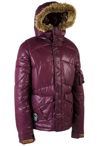 L1 CHINESE ROCKS JACKET IN DEEP PURPLE