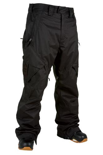 L1 SHOTGUN BLUES SNOWBOARD PANTS IN BLACKSTAR
