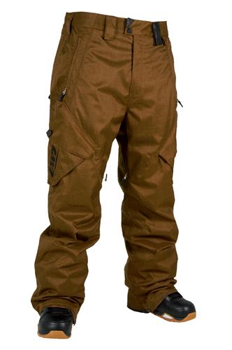 L1 SHOTGUN BLUES SNOWBOARD PANTS IN LED SLUB