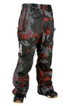 L1 SHOTGUN BLUES SNOWBOARD PANTS IN CRIMSON GHOST CAMO