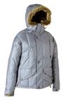 LITA GOING STEADY DOWN SNOWBOARDING JACKET IN SILVER