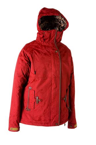 LITA THE GARDEN SNOWBOARD JACKET IN LITA LEAF CAMO PRINT