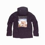 VANS ETIENNE JACKET IN BLACK IRON MAIDEN PRINT (LYDON FIT)