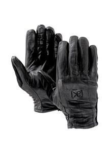 AK LEATHER TECH GLOVE IN BLACK LEATHER