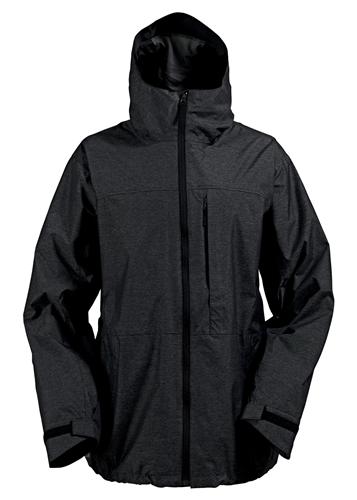 BURTON LAUNCH JACKET IN TRUE BLACK