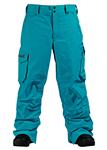 BURTON CARGO PANT IN PACIFIC BLUE