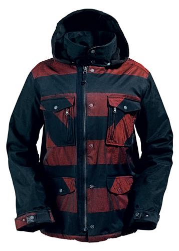 RONIN TRIGGER JACKET IN TRUE RED STRYPER