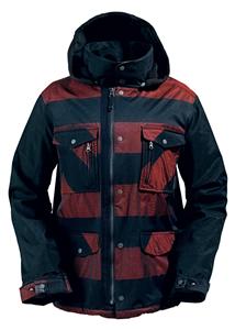 RONIN TRIGGER JACKET IN TRUE RED STRYPER