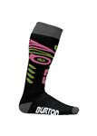 BURTON BUFFER SNOWBOARD SOCK IN BLACK TOTEM