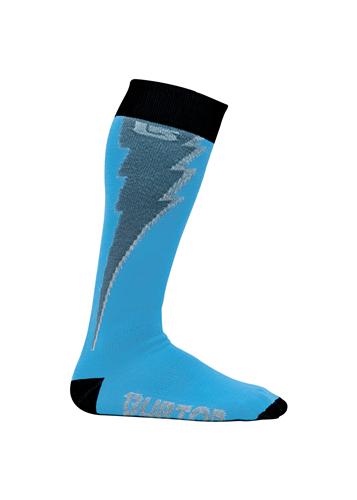 BURTON ULTRALIGHT SNOWBOARD SOCK IN BRILLIANT BLUE FLASH