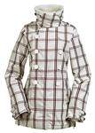 THE WHITE COLLECTION WOMEN'S WINDSOR'S FINEST JACKET IN BRIGHT WHITE VINTAGE PLAID