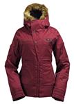 BURTON WOMEN'S LUSH JACKET IN DEEP AUBURN