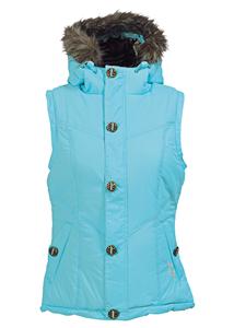 BURTON WOMEN'S SLY VEST IN ARCTIC BLUE