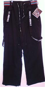 SOUND FADER PANT IN BLACK