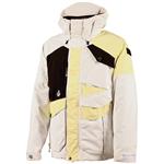 VOLCOM BJORN LEINES V. CO-OPERATIVE JACKET IN WHITE 