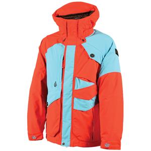 VOLCOM BJORN LEINES V. CO-OPERATIVE JACKET IN ORANGE