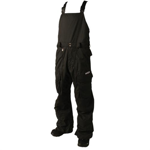 VOLCOM VISUAL OVERALL PANT IN BLACK