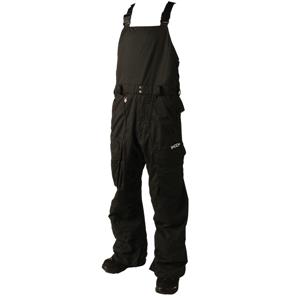 VOLCOM VISUAL OVERALL PANT IN BLACK