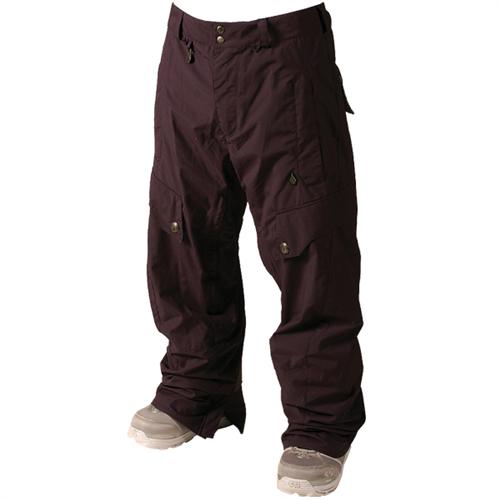 VOLCOM FASCINATION PANT IN PURPLE JACQUARD