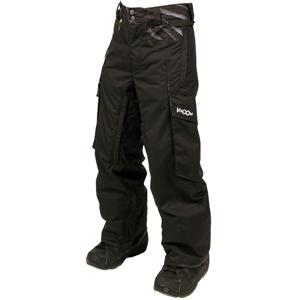 VOLCOM KID'S GENUS INSULATED PANTS IN BLACK