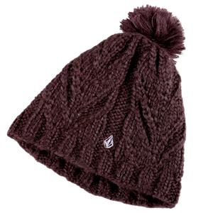 VOLCOM WOMEN'S BASS BEANIE IN CHARCOAL