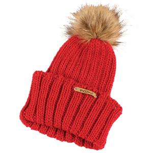 VOLCOM WOMEN'S RADIUM BEANIE IN RED