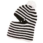 VOLCOM WOMEN'S BAKER FACE COVER BEANIE IN WHITE