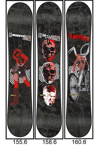 NITRO MISFIT WIDE SNOWBOARD