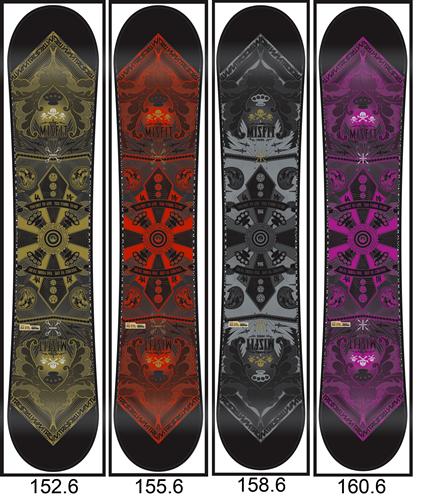 NITRO MISFIT LOGO SNOWBOARD