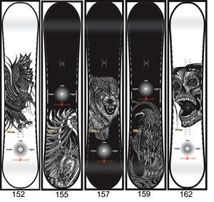 NITRO TEAM ART ATTACK WIDE SNOWBOARD
