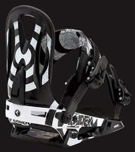 RAIDEN 0 (ZERO) SNOWBOARD BINDINGS IN BLACK