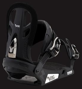 RAIDEN ANDREAS WIIG PRO SNOWBOARD BINDINGS IN BLACK