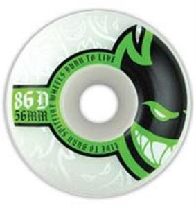 SPITFIRE SOFTERS WHEELS IN 86 DUROMETER AND 56 MM