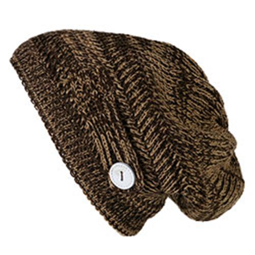 VOLCOM WOMEN'S ZIG ZAG BEANIE IN BLACK