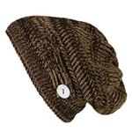 VOLCOM WOMEN'S ZIG ZAG BEANIE IN BLACK