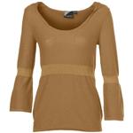 VOLCOM WOMEN'S SASSAFRASS HOODIE IN CAMEL