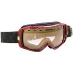 SMITH WOMEN'S HEIRESS SNOW GOGGLES WITH EXCLUSIVO VICTORIAN CARNAGE FRAMES AND A GOLD SENSOR LENS