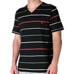 VOLCOM KIBOSH V-NECK SHIRT IN WHITE