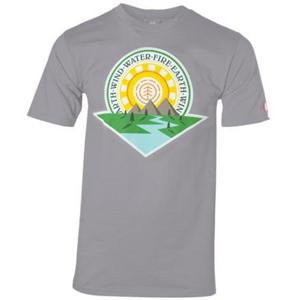ELEMENT SCENIC SHORT SLEEVE T-SHIRT IN DGH (DARK GREY HEATHER)